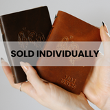 Personalized Leather Vow Books - With Ghost Couple