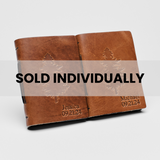 Personalized Leather Vow Books | Tree Silouette