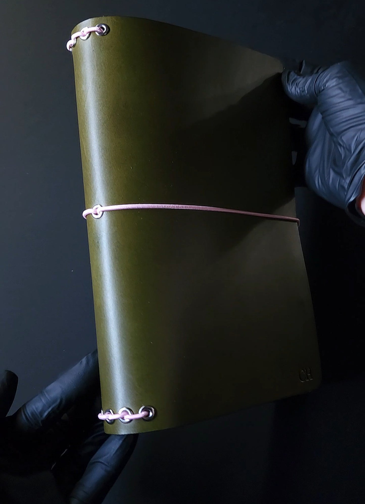 A5 Trifold with full back pocket, secretarial pocket + small pocket