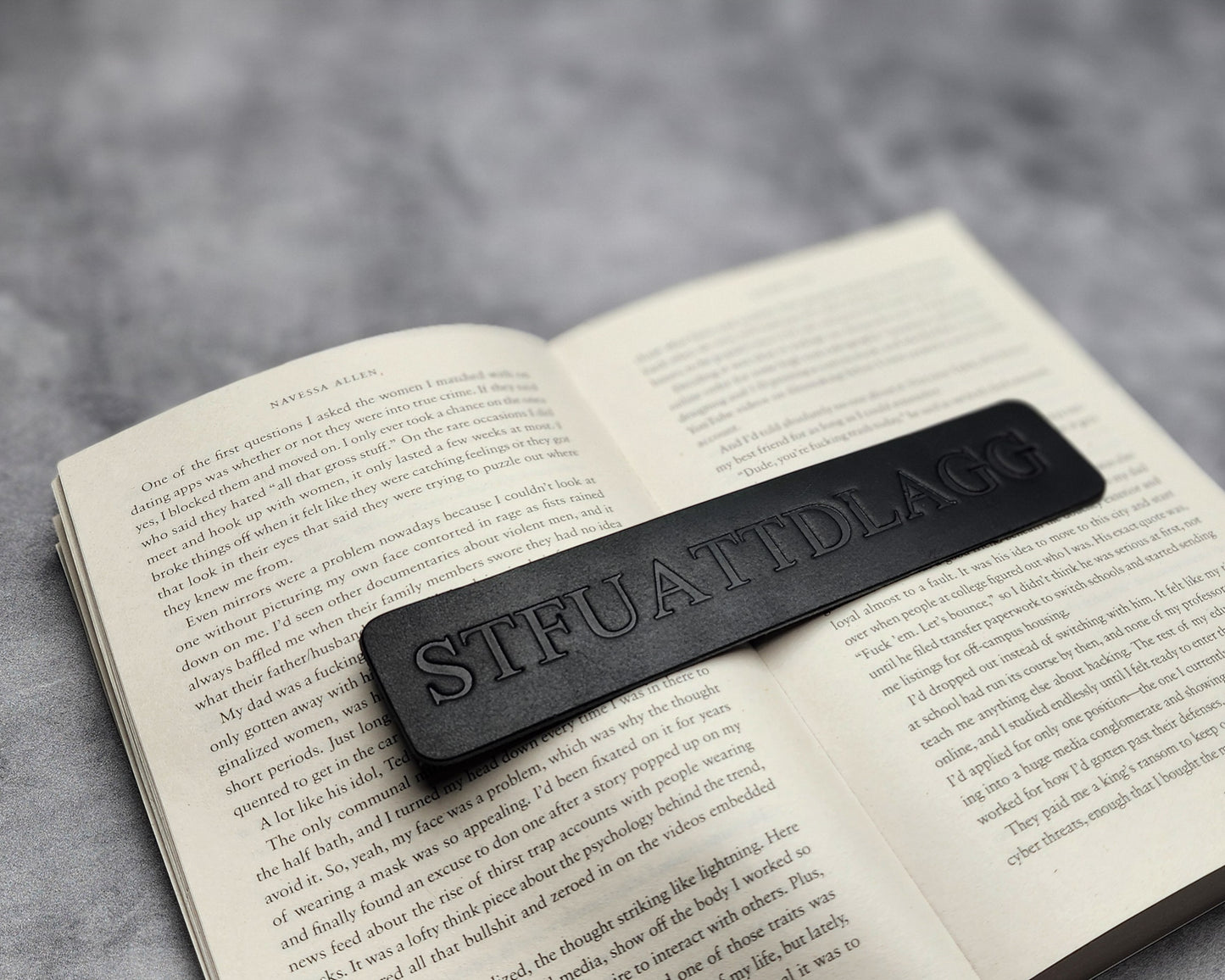 STFUATTDLAGG, Smut acronym bookmark