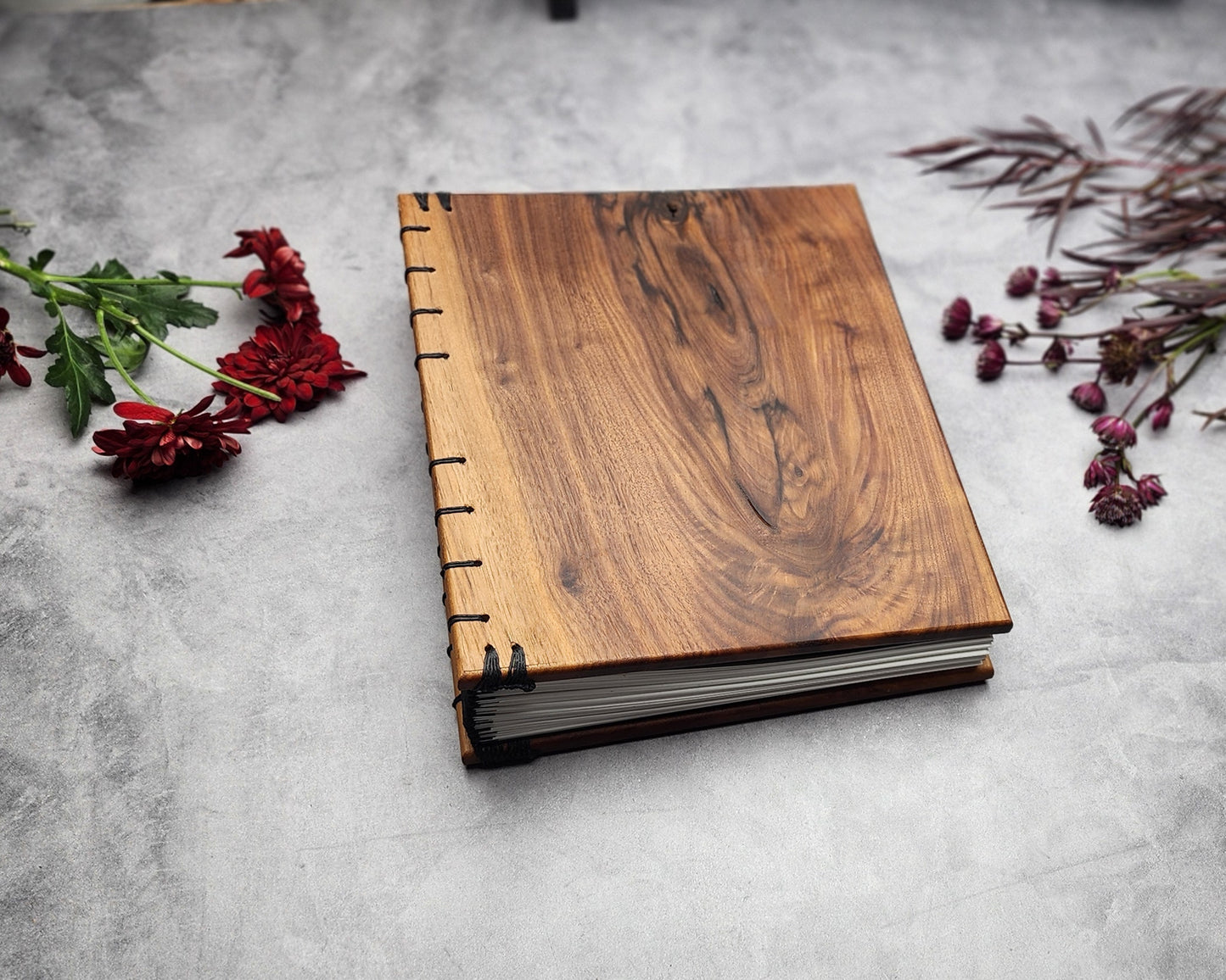Wooden Wedding Guest Book  8x10" - Very limited