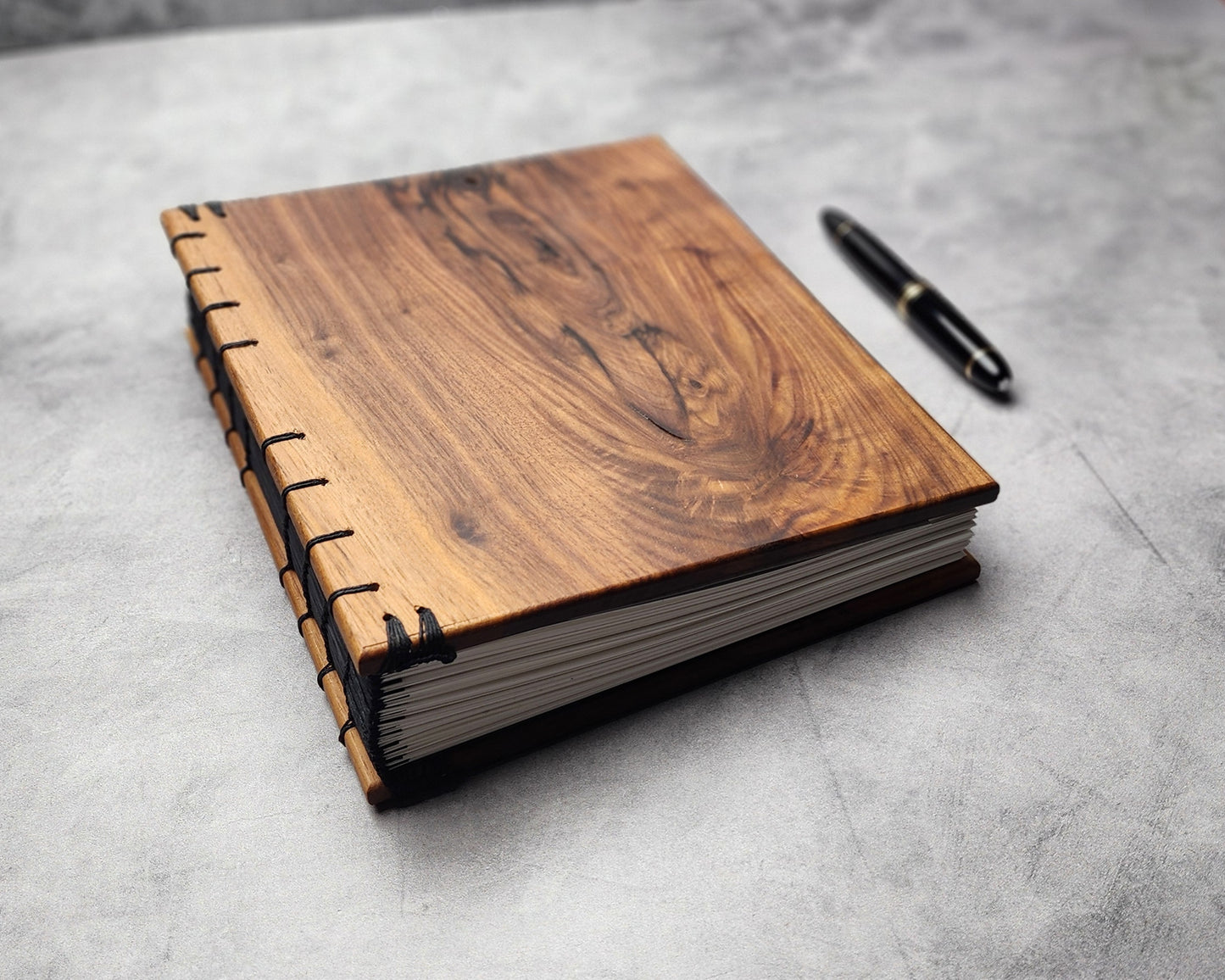 Wooden Wedding Guest Book  8x10" - Very limited