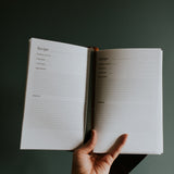 GIFT FOR MEN - PERSONALIZED LEATHER JOURNAL