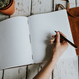 GIFT FOR MEN - PERSONALIZED LEATHER JOURNAL