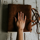 Personalized Leather Sketchbook