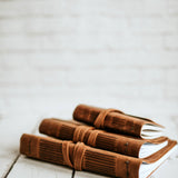 GIFT FOR MEN - PERSONALIZED LEATHER JOURNAL