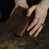 Personalized Leather Pocket Notebook