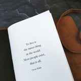 Custom Title Page for Hand Bound Journals