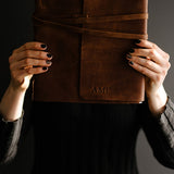 GIFT FOR MEN - PERSONALIZED LEATHER JOURNAL