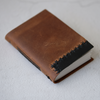 OOAK leather pocket journal - blank pages