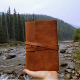 GIFT FOR MEN - PERSONALIZED LEATHER JOURNAL